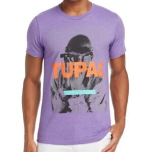 TUPAC Shut It Short Sleeve Tee size Large